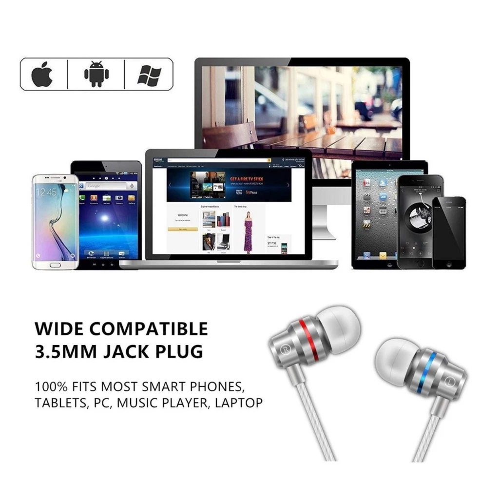 หูฟัง 3.5mm HiFi เบสหนัก อินเอียร์ มีไมค์ thumbnail 10