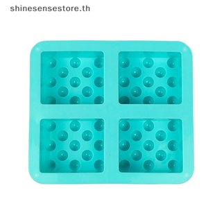 Shine แม่พิมพ์ซิลิโคนเรซิ่น ทรงสี่เหลี่ยมผืนผ้า 3D สําหรับทําสบู่ งานฝีมือ DIY