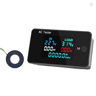 Zot AC เครื่องทดสอบแรงดันไฟฟ้าดิจิทัล 0-500V โวลต์มิเตอร์ 0-100A แอมมิเตอร์ มืออาชีพ เครื่องทดสอบไฟฟ้า ช่างไฟฟ้า เครื่องมือตรวจสอบการบริโภค