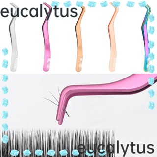 Eucalytus1 แหนบหนีบขนตาปลอม พร้อมหวีสเตนเลส