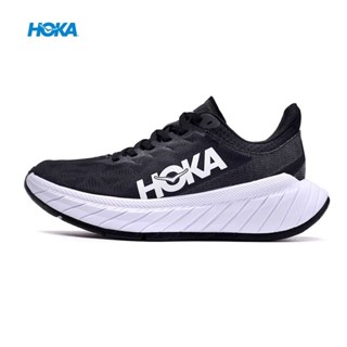 Hoka ONE ONE CARBON X2 รองเท้าผ้าใบลําลอง ระบายอากาศ เหมาะกับการวิ่ง เล่นกีฬา แฟชั่นสําหรับผู้ชาย ผู้หญิง hqaexl22 18