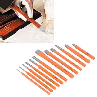 Player kingdom 12PCS Roll Pin Punch Chisel Set หลายขนาด และสิ่วถอดเครื่องมือซ่อมแซม DIY เครื่องมือสำหรับงานไม้