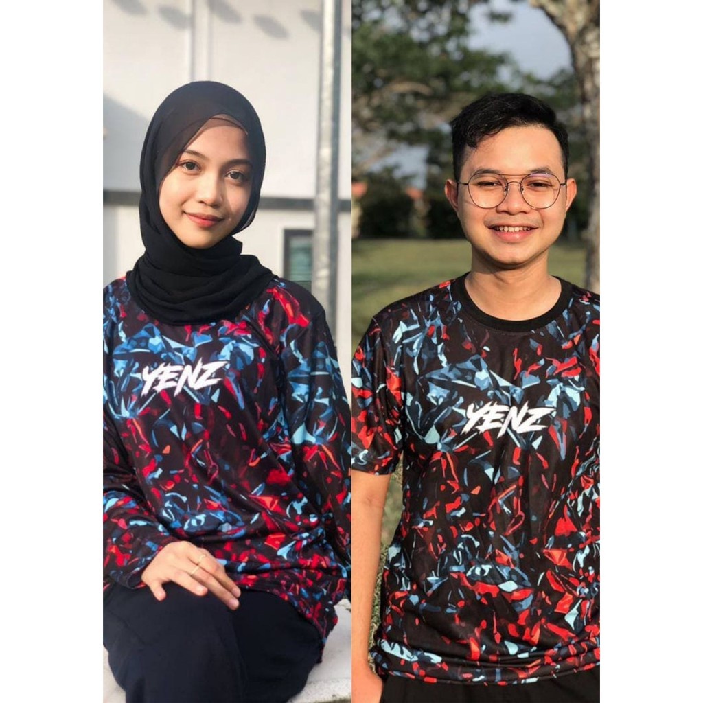2022 เสื้อยืด BAJU COUPLE YENZ กางเกงขาสั้นพิเศษพร้อมสต็อก SLEEVE & แขนยาว