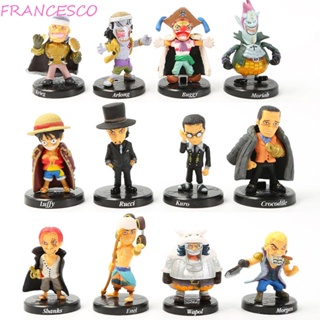 Francesco ตุ๊กตาฟิกเกอร์ PVC รูปการ์ตูนลูฟี่ Luffy Moria ของเล่น ของขวัญ สําหรับเด็ก