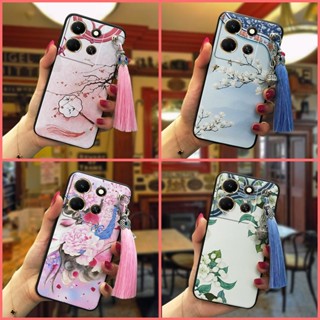 protective Soft case Phone Case For infinix Note30 4G/X6833B TPU Anti-dust tassel Durable Anti-knock Silicone Back Cover