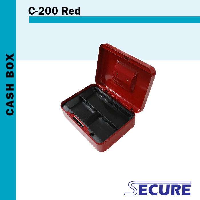 SECURE C-200 - CASH BOX / SAFE / SAFE DEPOSIT BOX / MONEY BOX C200