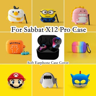 【ส่วนลด】เคสหูฟัง แบบนิ่ม ลายการ์ตูน สําหรับ Sabbat X12 Pro Sabbat X12 Pro