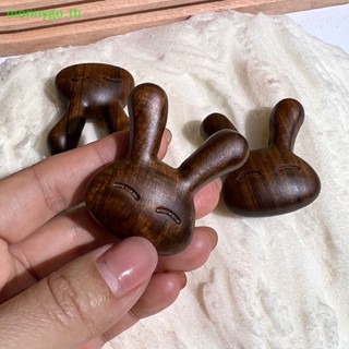 Monnygo หวีนวดใบหน้า รูปกระต่าย ขนาดเล็ก 1 ชิ้น