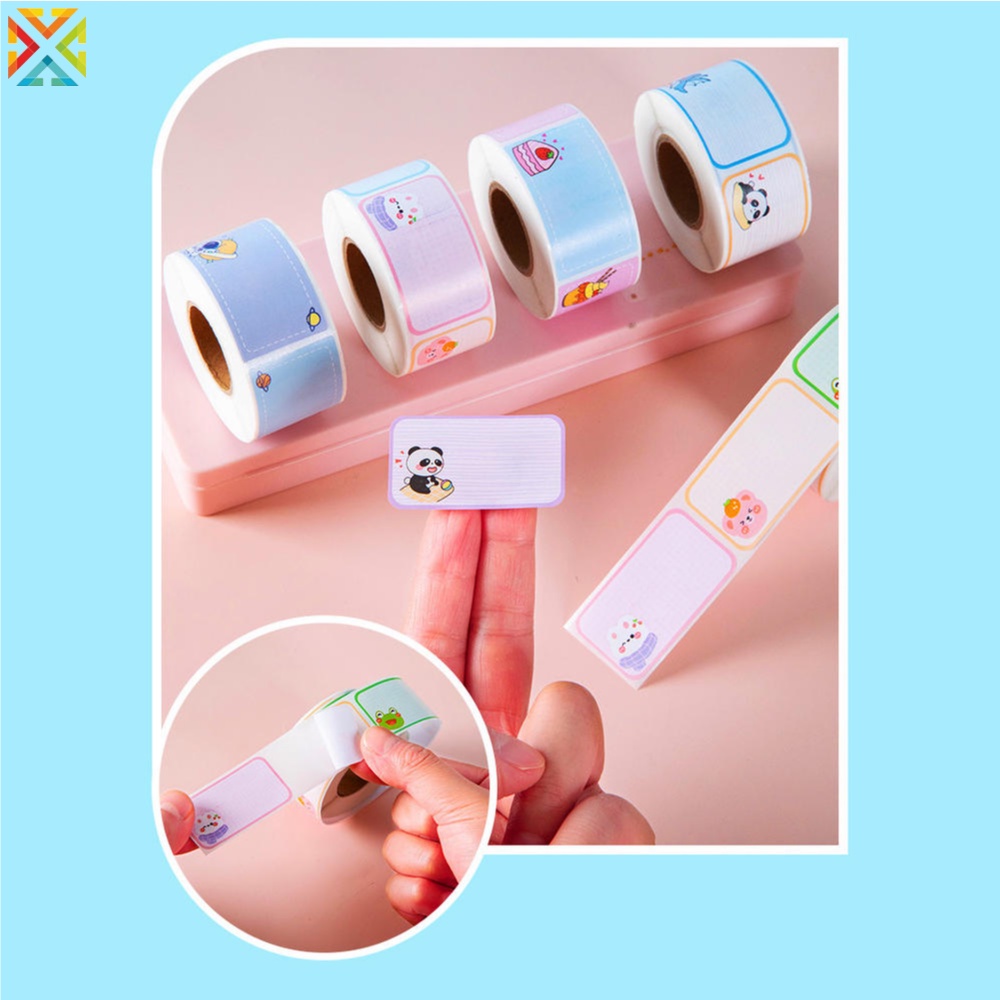 สติกเกอร์ ลายการ์ตูนชื่อ กันน้ํา กันฉีกขาด สําหรับเด็กอนุบาล - รูปที่ 7