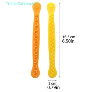 Trillioncatalpa ที่ตัดไข่ต้ม รูปดอกไม้ แฟนซี แบบสร้างสรรค์ 2 ชิ้น