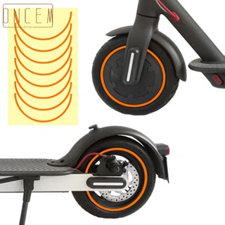 【ONCEMOREAGAIN】Sticker For M365 Pro Hubs PVC Protective Safe Scooter Waterproof Wheel