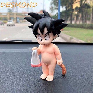 Desmond ของเล่นฟิกเกอร์ รูปปั้น Dragon Ball Kakarotto Figura ผ้าขนหนู PVC