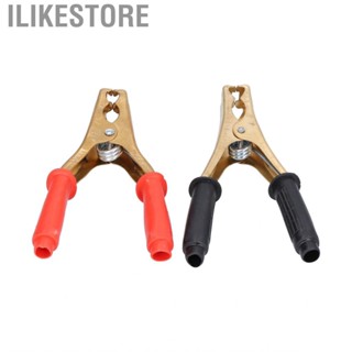 Ilikestore Electrical    Test  Clamp Connector Copper Car Cable for Electronic Labs and Doing Projects