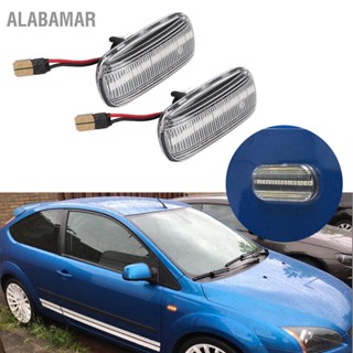 ALABAMAR 1 คู่บังโคลนข้างไฟเลี้ยวไฟสัญญาณ 12V เหมาะสำหรับ A3 S3 8P 2003-2008