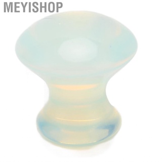 Meyishop Gua Sha  Tool  Polished Hand Made Mushroom Shaped Improve  Rounded Stone for Face