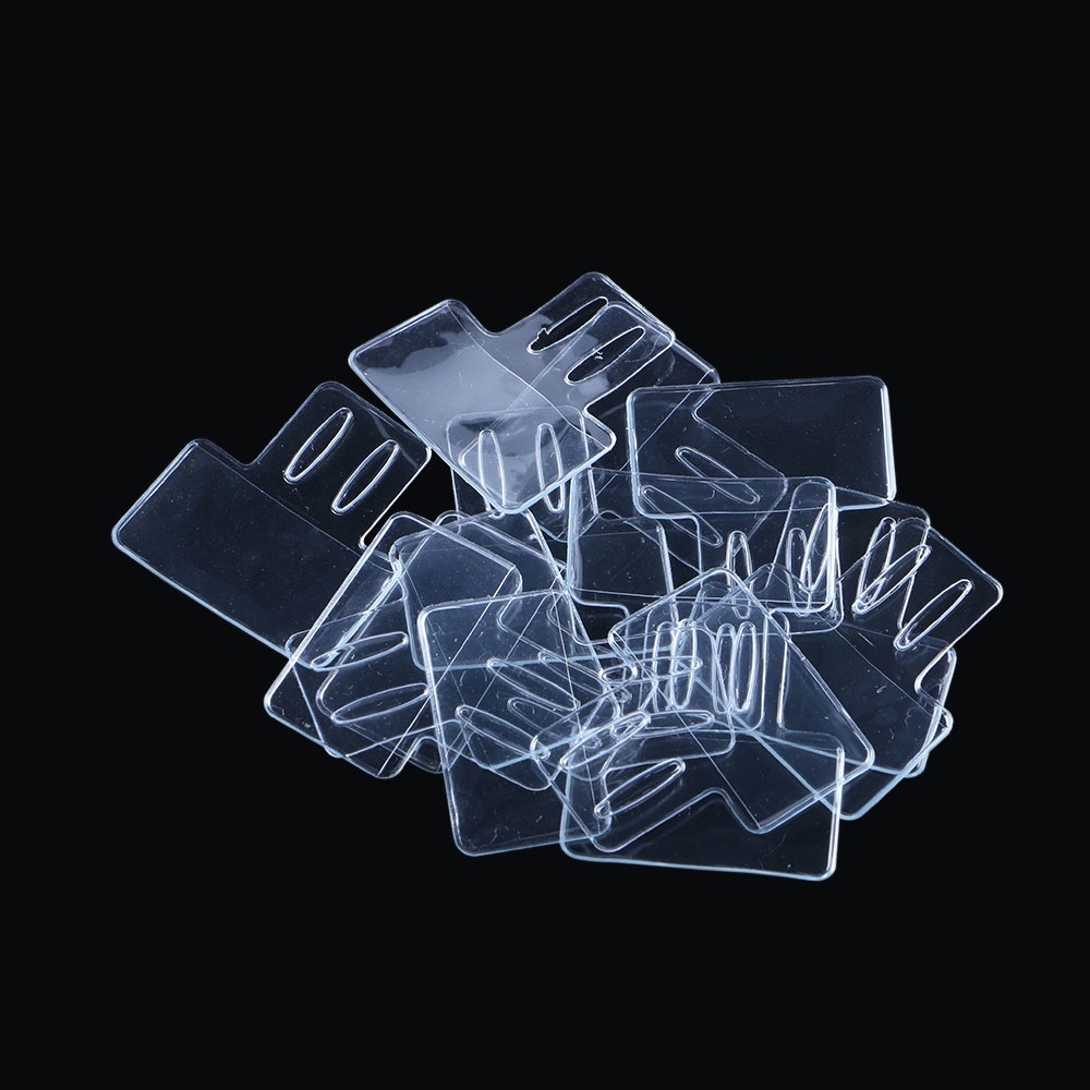 100pcs กรอบ Tpu Label Mount Eye Sun แว่นตาสไลด์ราคา Hang Tags เครื่องประดับวัดผู้ถือพลาสติก Slip บนป้ายนุ่มฐาน