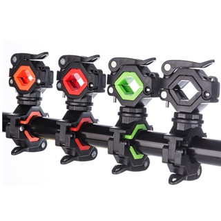 Spemall_ คลิปยึดไฟฉาย LED หมุนได้ 360 องศา สําหรับติดรถจักรยาน