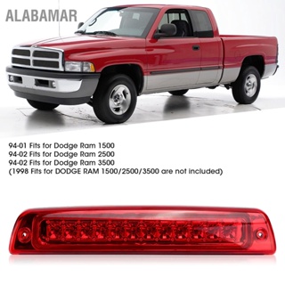 ALABAMAR ไฟเบรกดวงที่สามแบบ LED สูง 55077263AB เหมาะสำหรับ Dodge Ram 1500/2500/3500