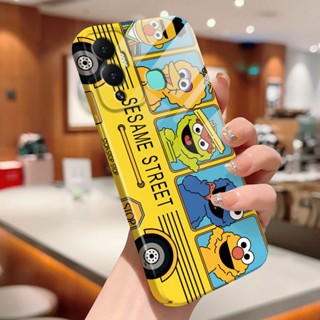 เคสมือถือ แบบแข็ง ลาย Sesame Street กันกระแทก สําหรับ Infinix Hot 9 10 11 Play Note 12 G96 Smart 6 Tecno Pova Neo