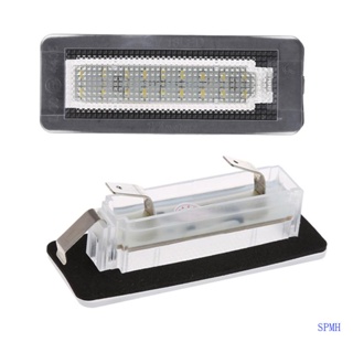 Super ไฟท้าย LED 18 ดวง สําหรับติดป้ายทะเบียนรถยนต์ 2 ชิ้น