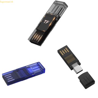 Best อะแดปเตอร์การ์ดรีดเดอร์ USB Type C SD ความเร็วสูง USB 3 0 สําหรับการ์ด TF SD พร้อมฟังก์ชั่น OTG