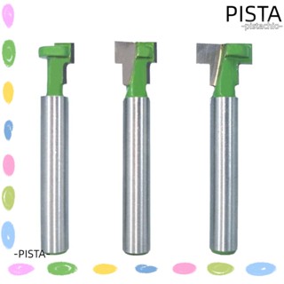 Pista ดอกสว่านเราเตอร์ ก้านตัว T 6 มม. 6.35 มม. คุณภาพสูง สะดวกสบาย|เครื่องมืองานไม้