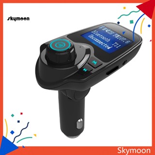 Skym* T11 เครื่องเล่น MP3 บลูทูธ แฮนด์ฟรี ที่ชาร์จ USB คู่ สําหรับรถยนต์