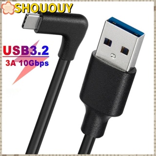 Shououy สายเคเบิลเชื่อมต่อ USB 3.2 Gen 2 PD 60W สําหรับ 1/2 VR