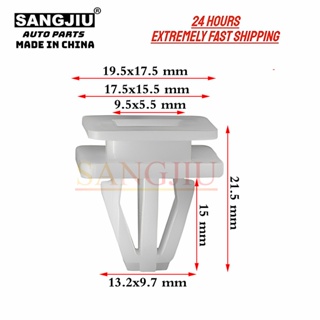 คลิปบังโคลนรถยนต์ สําหรับ Honda Civic CRV Odyssey Accord HRV 91504SP1003 50 ชิ้น