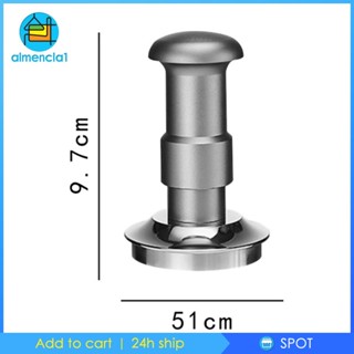 [Almencla1] แทมเปอร์เอสเปรสโซ่ ด้ามจับอะลูมิเนียมอัลลอย ฐานแบน อุปกรณ์เสริม สําหรับบาริสต้า บ้าน กาแฟ เอสเปรสโซ่