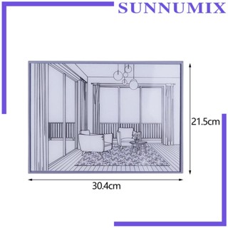 [Sunnimix] โคมไฟ LED รูปกรอบรูป เรืองแสงกลางคืน สําหรับตกแต่งบ้าน ห้องนั่งเล่น ห้องนอน วันวาเลนไทน์