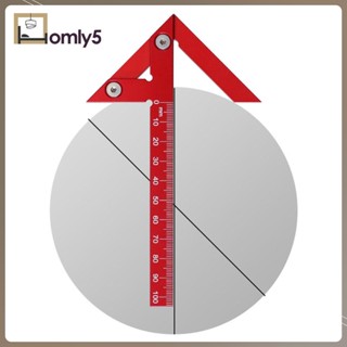 [Homyl5] ไม้บรรทัดมุม 45 90 องศา สําหรับงานไม้ สถาปัตยกรรม วาดภาพ