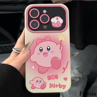 เคสโทรศัพท์มือถือนิ่ม ลายดาว Kirby สําหรับ Apple Iphone 14promax 13pro 12 11 7p TCE3