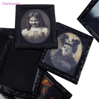 Thevantin กรอบรูป รูปผี 3D เปลี่ยนได้ สําหรับตกแต่งบ้านผีสิง ปาร์ตี้ฮาโลวีน