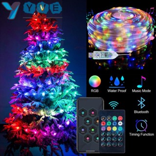 Yve สายไฟ Led อินฟราเรด USB กันน้ํา สําหรับตกแต่งสวน