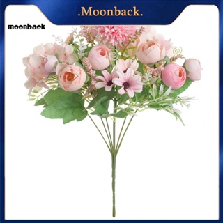 &lt;moonback&gt; ดอกไม้ประดิษฐ์ พร็อพถ่ายรูป สําหรับตกแต่งบ้าน ออฟฟิศ งานแต่งงาน ปาร์ตี้ 1 ชิ้น