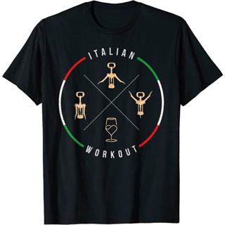 [S-5XL] เสื้อยืด พิมพ์ลาย Italian Pun Italian แฟชั่นสําหรับผู้ชาย