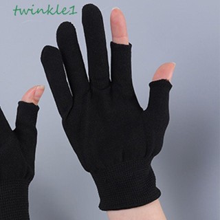 Twinkle1 ถุงมือไนล่อน สามนิ้ว ป้องกันลม กันแดด ใส่สบาย เหมาะกับฤดูร้อน สําหรับผู้ชาย