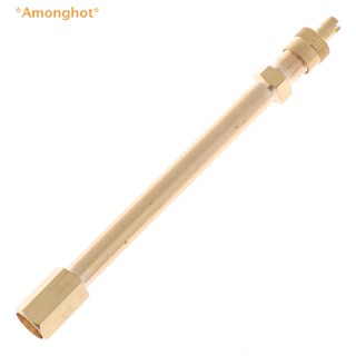 Amonghot&gt; ใหม่ จุกวาล์วขยายก้านล้อ ทองเหลือง สําหรับรถยนต์ รถบรรทุก