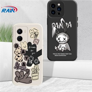 เคสโทรศัพท์ซิลิโคน แบบนิ่ม ลายกระต่าย สําหรับ Realme C55 C35 C33 C31 C30 C21Y C25Y C21 RealmeC11 C25 C15 C12 C3 C2 Realme 8i 8 pro 5 5i 6i C17