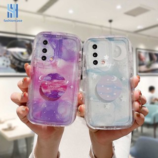 เคสโทรศัพท์มือถือ ป้องกันเลนส์กล้อง สีม่วง สําหรับ OPPO A15 A54 A5S A77S A17 A17K A57 A3S A76 A96 A16 A95 A55 A7 A5 A9 A31 A53