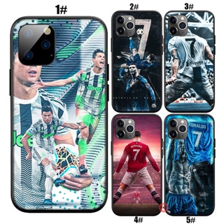 Pj24 เคสโทรศัพท์มือถือแบบนิ่ม ลาย Cristiano Ronaldo CR7 สําหรับ iPhone 5 5S 6 6S 7 8 11 Pro Max Plus SE XR