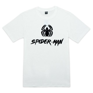 เสื้อยืดแขนสั้น[S-5XL]Marvel Graphic Spider Man - T-shirt เสื้อยืดสไปรเดอร์แมนS-5XL