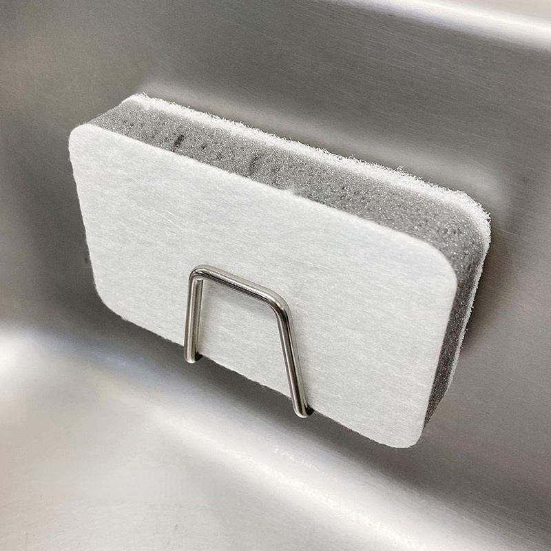 HERA ชั้นวางฟองน้ํา สเตนเลส สําหรับอ่างล้างจาน ห้องครัว Kitchen Sponge Holder