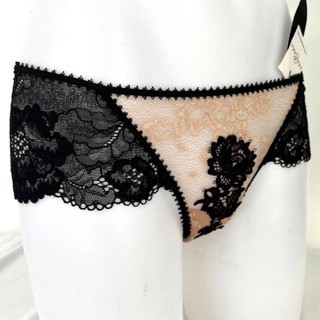 Annebra กางเกงใน ทรงบอยเลค ผ้าลูกไม้ Boyleg Panty รุ่น AU3-798 สีน้ำเงิน, สีดำ