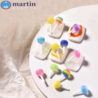 เครื่องประดับตกแต่งเล็บ Martin อมยิ้ม 3 มิติ Diy ลายการ์ตูนน่ารัก