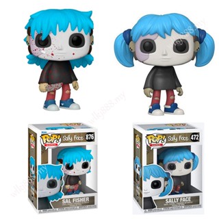 Funko POP Sal Fisher 876 Sally Face 472 โมเดลตุ๊กตาฟิกเกอร์ เกม Stupid Face Articulado