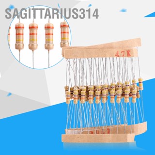 Sagittarius314 1000pcs 1/2W1-10M ohm ตัวต้านทานแบบฟิล์มคาร์บอน Assortment ส่วนประกอบอิเล็กทรอนิกส์