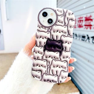 เคสโทรศัพท์มือถือแบบนิ่ม ใส กันกระแทก ลายการ์ตูนแมว กระต่ายน่ารัก STDBL สําหรับ Samsung S23 S22 S21 S20 ULTRA PLUS FE 5G