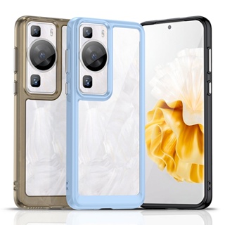 สําหรับ Huawei P60 / P60 Pro หรูหรา ซิลิโคนใส กันกระแทก TPU เคสกันกระแทก